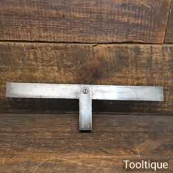 Scarce Antique 12” Steel Coach Makers T Bevel - Good Original Condition