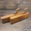 Vintage Crisp Pair No: 16 Edward Preston & Sons Hollow & Round Moulding Planes