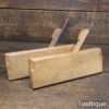 Vintage Set Of 2 No: Sash Ovolo Moulding Planes 7/16” + 5/8” Sizes
