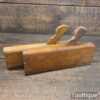 Vintage Pair No: 12 Edward Preston & Sons Hollow & Round Moulding Planes