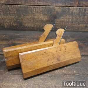 Vintage Odd Pair No: 8 + 18 Edward Preston & Sons Hollow & Round Moulding Planes