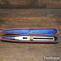 Antique Charles Smith Clerkenwell German Silver Proportional Dividers - In Case