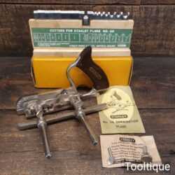 Vintage Boxed Stanley England No: 50 Combination Plough Plane - Fully Refurbished