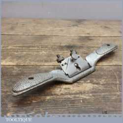 Vintage Stanley No: 151 Adjustable Iron Spokeshave With Flat Sole