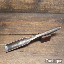 Vintage Gouge Shipwrights In-Cannel Cast Steel Ridley Chisel - Sharpened Honed