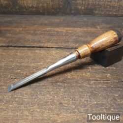 Vintage Stanley USA ⅜” Everlasting Socketed Bevel Edge Chisel - Sharpened Honed
