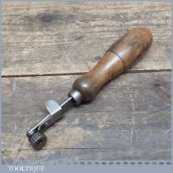 Vintage Leather Working Interchangeable Fudge Wheel - Spare Wheel Inside