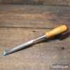 Scarce Vintage Stanley USA ⅝” Everlasting Socketed Bevel Edge Chisel - Sharpened Honed
