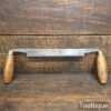 Vintage Burys Carpenter’s Curved Drawknife 8” Cutting Edge - Sharpened Honed