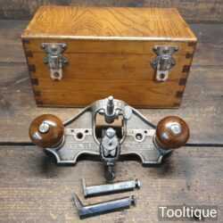 Vintage Stanley USA No: 71 Hand Router Plane Boxed - Good Condition