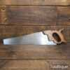 Vintage Warranted Superior 18” Cross Cut Saw 9 TPI - Sharpened Refurbished