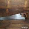 Vintage 26” Henry Disston Philadelphia USA D8 Cross Cut Saw 6 TPI - Sharpened