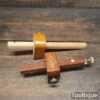 Vintage Marples Rosewood Mortice Gauge & Beechwood Marking Gauge