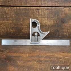 Vintage Rabone Chesterman No: 1901 Cast Steel Adjustable Combination Square