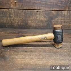 Vintage Thor Size 2 Copper & Hide Metalworking Hammer - Good Condition