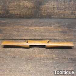 Vintage Beechwood Spokeshave 2 ½” Cutter - Ready To Use Good Condition