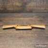 Vintage Beechwood Spokeshave 2 ½” Cutter - Ready To Use Good Condition