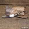 Vintage German Cast Steel Tapered Sided Long-Nosed Pliers - Good Condition