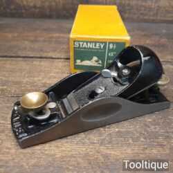 Vintage Boxed Stanley No: 9 ½ Adjustable Throat Block Plane - Fully Refurbished