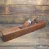 Vintage W. Marples & Son 24” Beechwood Trying Plane - Lapped Flat