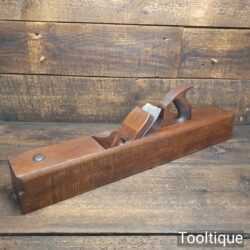 Vintage W. Marples & Son 24” Beechwood Trying Plane - Lapped Flat