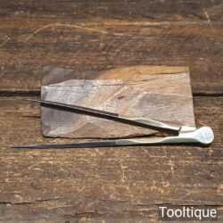 Vintage 5 ½” Brass Dividers Stainless Steel Tips - Good Condition