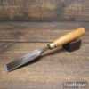 Vintage Burys & Co 1 ⅛” Cast Steel Firmer Chisel - Sharpened Honed