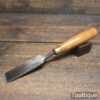 Vintage Burys & Co 1 ⅛” Cast Steel Firmer Chisel - Sharpened Honed