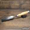 Antique 1 ¼” Kenyon Heavy Duty Gouge Chisel - Sharpened Honed