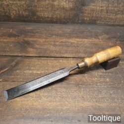 Vintage John Bull 1 ¼” Bevel Edge Paring Chisel - Sharpened Honed