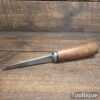 Vintage I Sorby 1/4” Cast Steel Mortice Chisel - Sharpened Honed