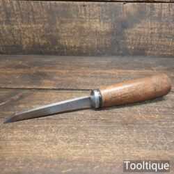 Vintage I Sorby 1/4” Cast Steel Mortice Chisel - Sharpened Honed
