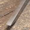 Vintage I Sorby 1/4” Cast Steel Mortice Chisel - Sharpened Honed