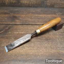 Vintage A. Spafford Carpenter’s 1 ¹⁄₁₆” Cast Steel Firmer Chisel - Sharpened Honed