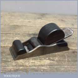 Unusual Antique 6 ¾” Low Angle Infill Block Plane With Rosewood Mahogany