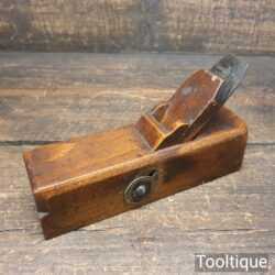 Vintage Sliding Box Chamfer Plane Beechwood Body - Good Condition