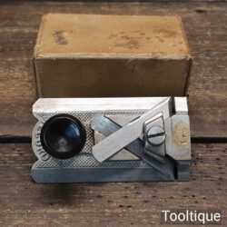 Vintage Boxed Record No: 2506 Side Rabbet Plane - Refurbished Ready To Use