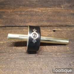 Vintage Marples & Sons Ebony & Brass Stem Mortice Gauge - Good Condition