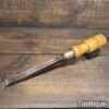 Vintage Ward & Payne ¾” Cast Steel Heavy Duty Mortice Chisel - Sharpened Honed