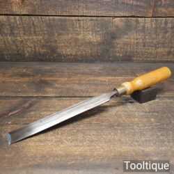 Vintage 1 ¼” Rhodes Bros Bevel Edge Paring Chisel - Sharpened Honed