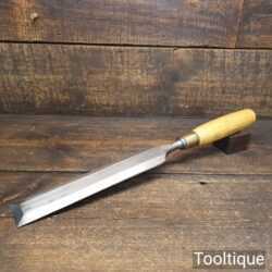 Rare Vintage 2” Toga (Buck & Hickman) Pattern Makers Bevel Edged Paring Chisel