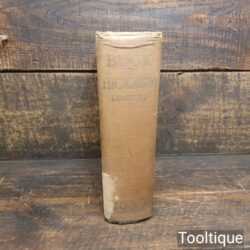 Vintage Buck & Hickman Limited 1935 Tool Catalogue - Good Condition