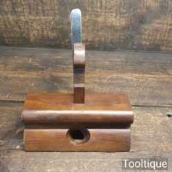 Antique Griffiths Norwich Beechwood Old Woman’s Tooth Router Plane - Good Condition