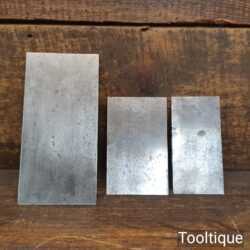 Variety Of 3 No: Vintage High Carbon Spring Steel Cabinet Scrapers