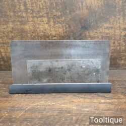 Vintage Pair Of 2 No: High Carbon Spring Steel Tapered Edge Cabinet Scrapers