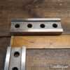 Vintage Heavy-Duty Pair 6” x 1” Engineers Parallel Bars - Good Condition