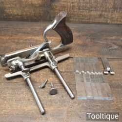 Vintage Boxed Stanley No: 50 Combination Plough Plane - Fully Refurbished