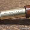 WW1 Antique A. Shaw & Son Rosewood & Brass Glass Cutter 1918 Broad Arrow