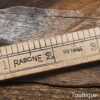 Vintage Rabone No: 1465 imperial Boxwood & Brass Caliper Rule - Good Condition