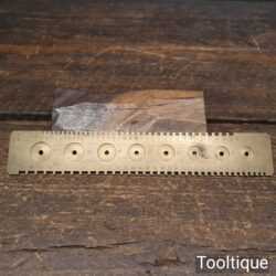 Vintage Clock Makers Watch Mainspring Brass Gauge - Martin Genevas France